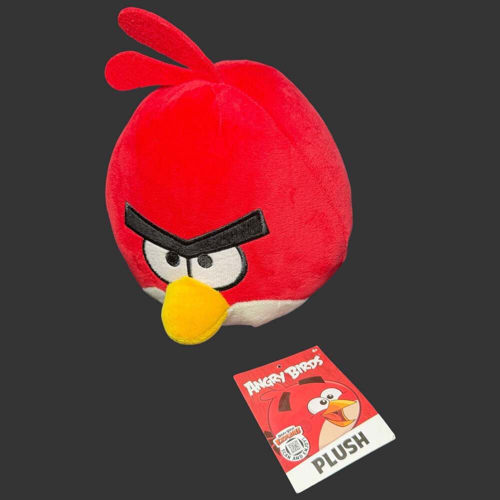Toy Factory Angry Birds 7-8 inch Red Bird Plush Toy